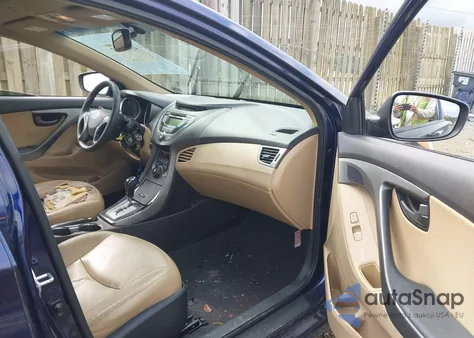 2013 Hyundai Elantra Limited из США, поврежденный, VIN 5NPDH4AE8DH172118